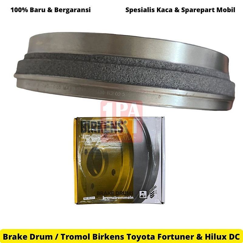 Brake Drum Rumah Tromol Birkens Toyota Fortuner 2004-2015 VNT & Hi Lux Hi-Lux Hilux Double Cabin 06-12 SNI KAN OEM 42431-OK120 42431-0K120 42431OK120 424310K120 - foto 3