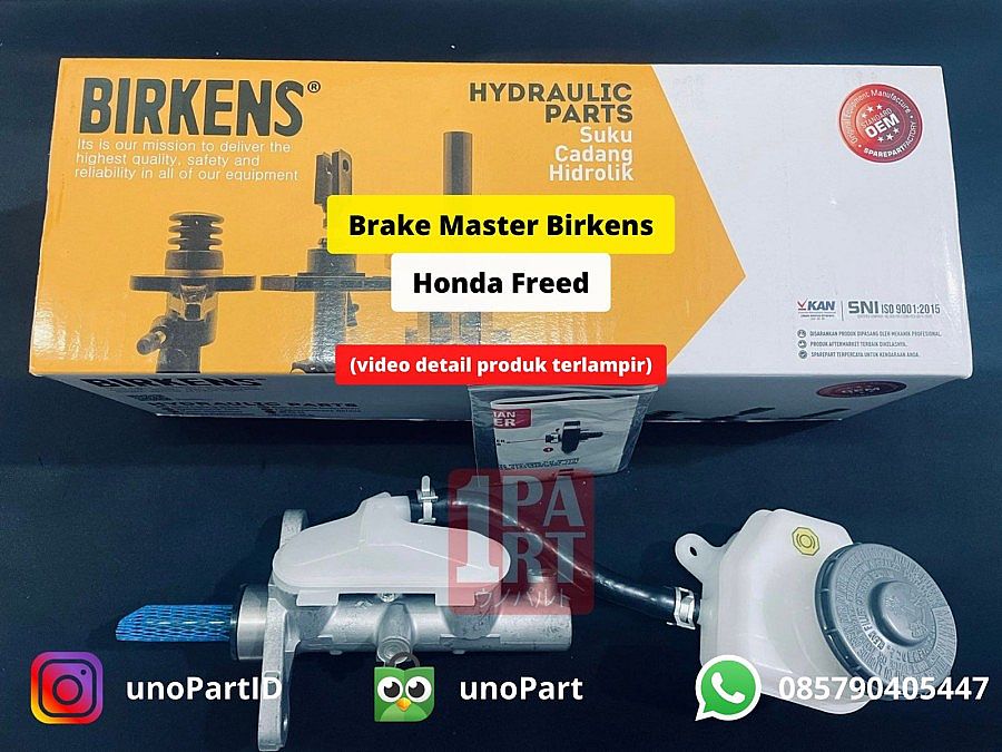 Brake Master Rem Birkens Honda Freed 2009-2017 Part No 46100-SYY-003 - foto 5