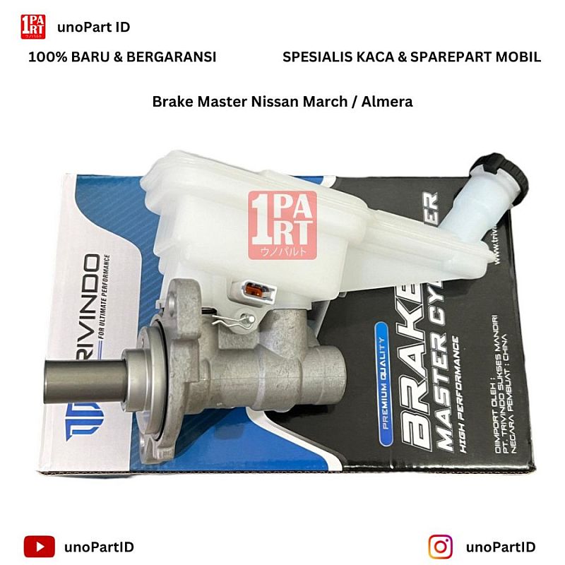 Brake Master Rem Nissan March / Almera Trivindo D6010-1HJ0A/1HJ1A - foto 4