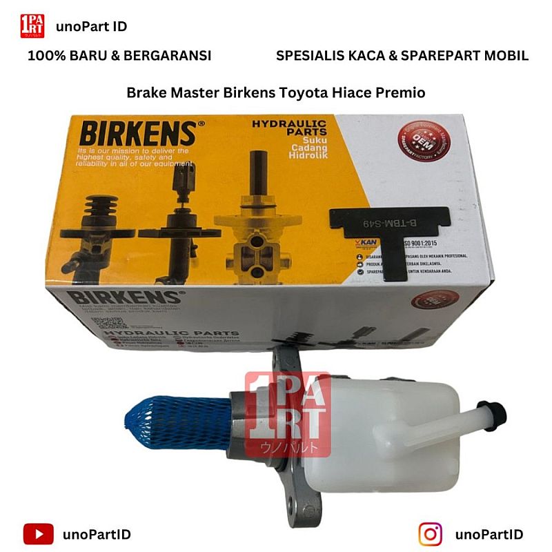 Brake Master Rem Toyota Hiace Premio Birkens Original 47201-26870 - foto 2