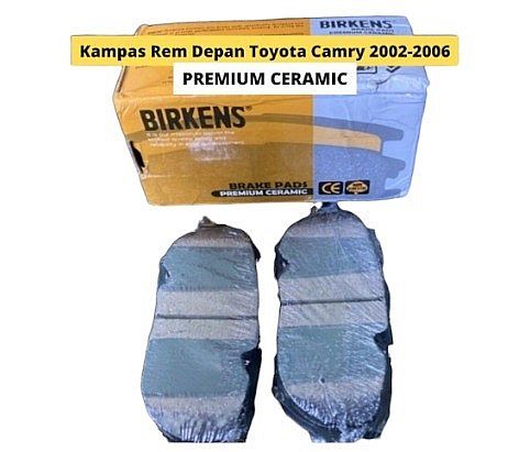BRAKE PAD / KAMPAS REM DEPAN TOYOTA CAMRY ACV30R 2.4 2002-2006 CERAMIC - foto 4