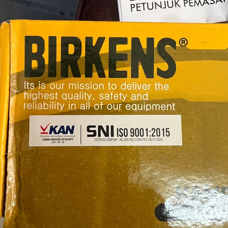 Brake Pad Kampas Kanvas Rem Cakram Depan Birkens Metalic Kia Carens Caren I 1  99-04 SNI KAN OEM - foto 2