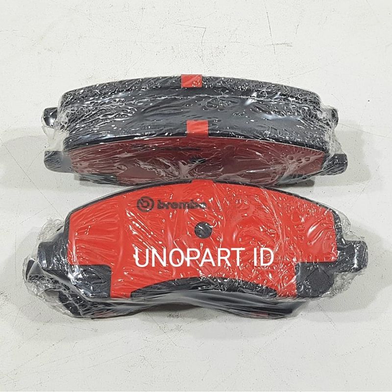 Brake Pad Kampas Kanvas Rem Cakram Depan Brembo Mitsubishi Grandis & Outlander & Lancer CS5 & Compass MK49 & Patriot MK74 - foto 4