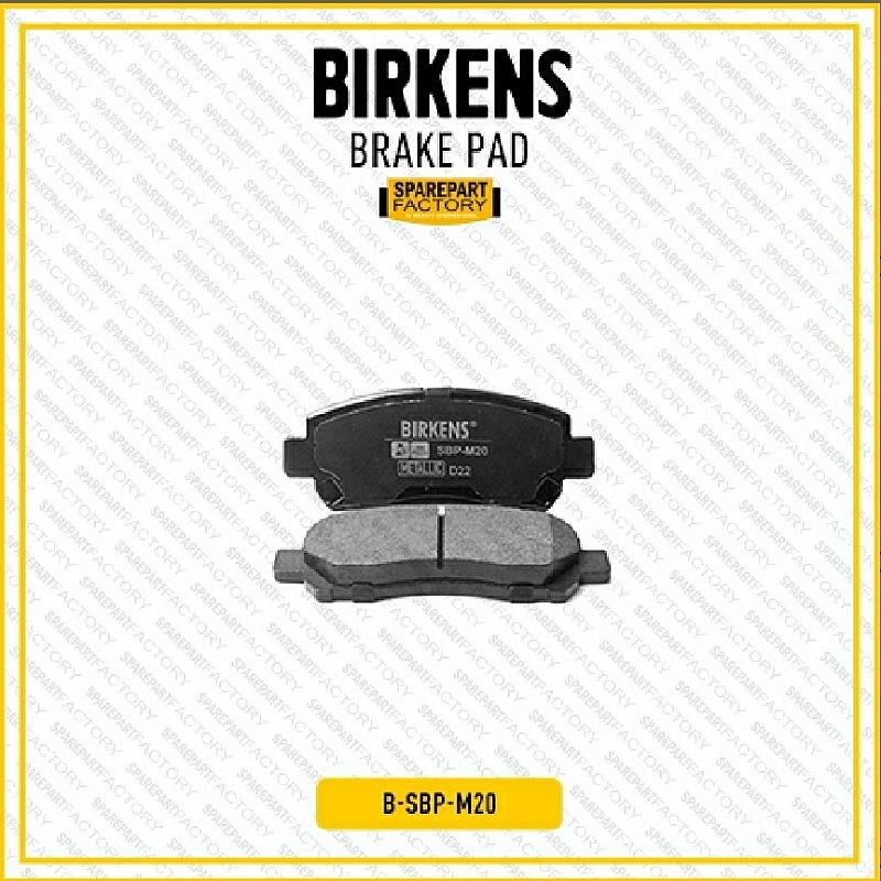 Brake Pad Kampas Kanvas Rem Depan Cakram Birkens Metalic Suzuki / New Ertiga Dreza 16- / New Ertiga 18- / Hybrid 22- / XL7 20- SNI KAN OEM 55810-59R00 5581059R00 - foto 3