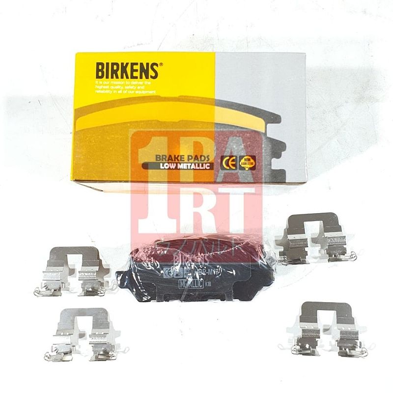 Brake Pad Kampas Rem Belakang Birkens Honda HRV HR-V 1.5 1.8 / HRV New Hybrid 22-ON 43022-T7J-H01 - foto 2