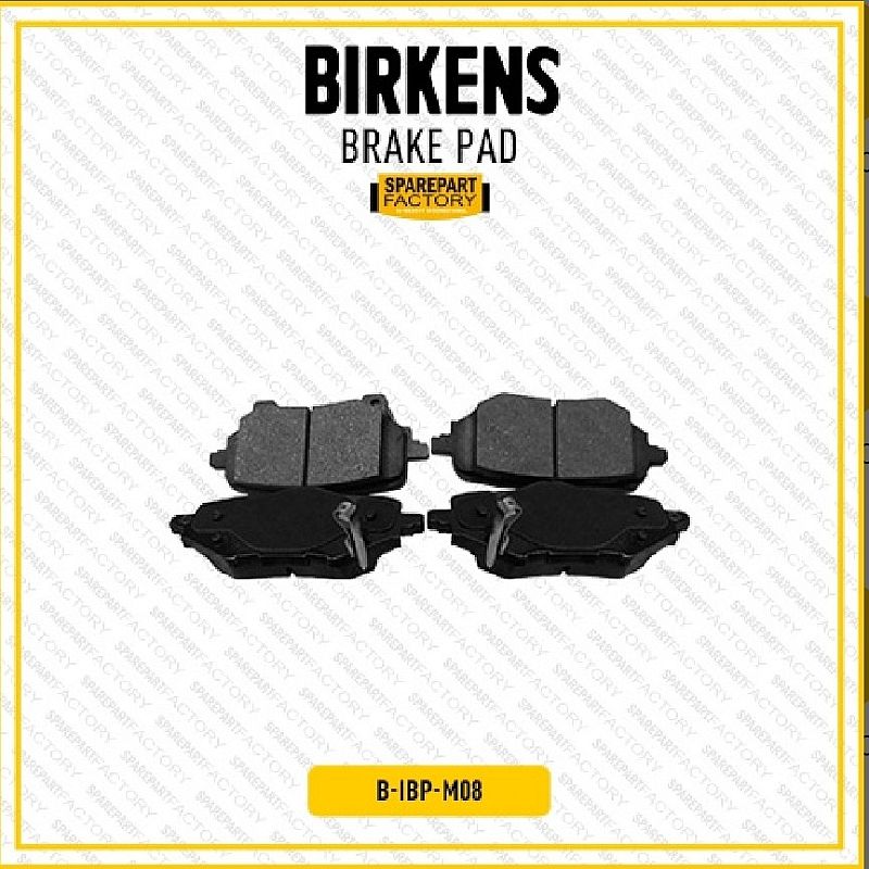 Brake Pad Kampas Rem Belakang Birkens Isuzu MUX 22-ON 8-97689077-0 - foto 3
