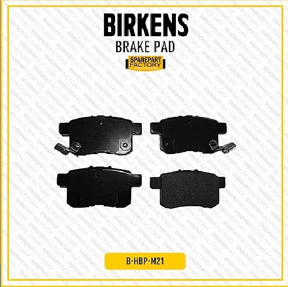 Brake Pad Kampas Rem Belakang Birkens Metalic Honda Accord 2008-2012 CP2 SNI KAN OEM 43022-TAO-A81 43022TAOA81 - foto 5