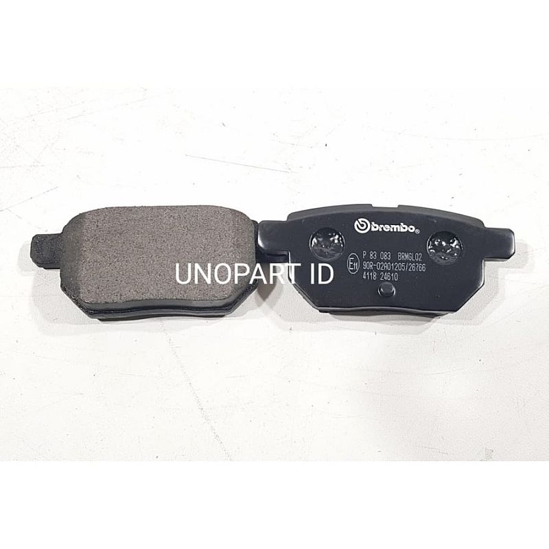 Brake Pad Kampas Rem Belakang Brembo Toyota Yaris tipe S & New Altis - foto 2