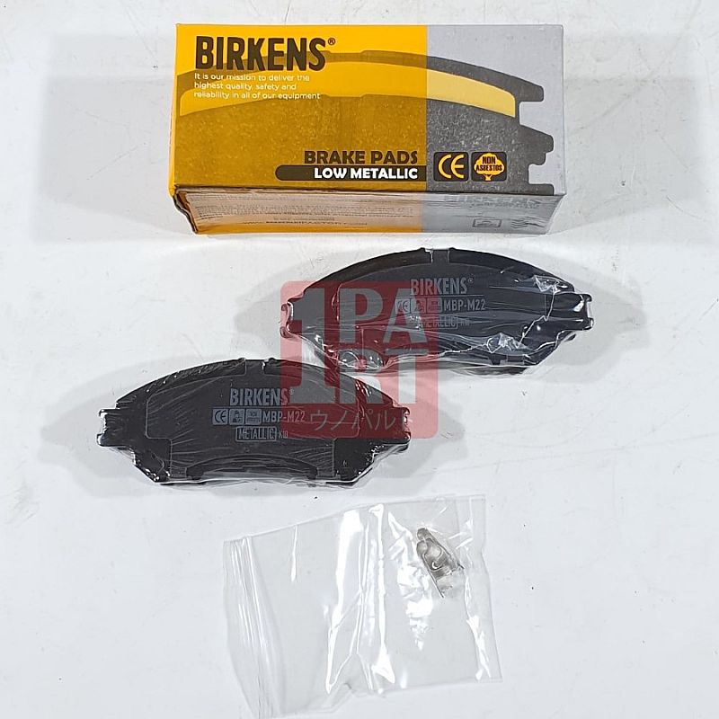 Brake Pad Kampas Rem Birkens Depan Mitsubishi Xpander 2017-Ke Atas / Xpander Cross / New Livina Livinder L12 2019-Ke Atas / Xforce 2023-Ke Atas SNI KAN OEM 4605B949 - foto 2
