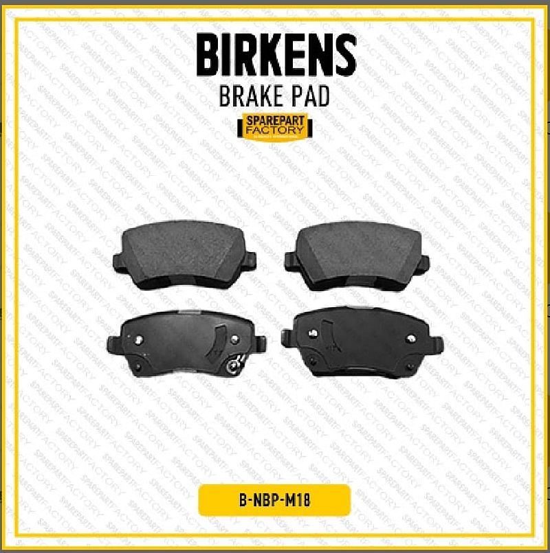 Brake Pad Kampas Rem Depan Birkens Datsun Cross OEM D1060-1HAJA - foto 2