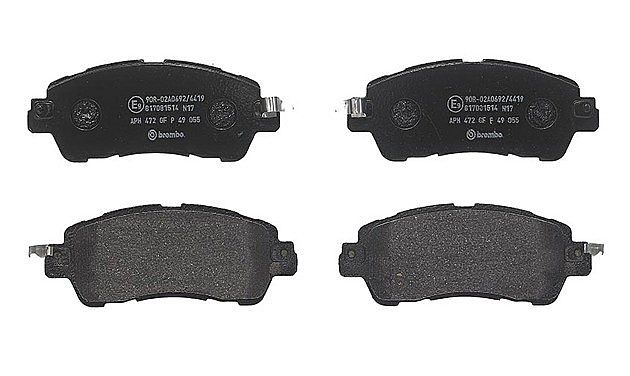 Brake Pad Kampas Rem Depan Brembo Ceramic Mazda 2 Skyactiv 2014-ON - foto 5
