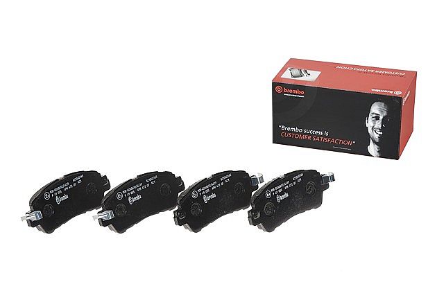 Brake Pad Kampas Rem Depan Brembo Ceramic Mazda 2 Skyactiv 2014-ON - foto 2