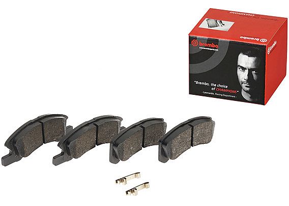Brake Pad Kampas Rem Depan Brembo Mitsubishi Mirage P16011 - foto 4