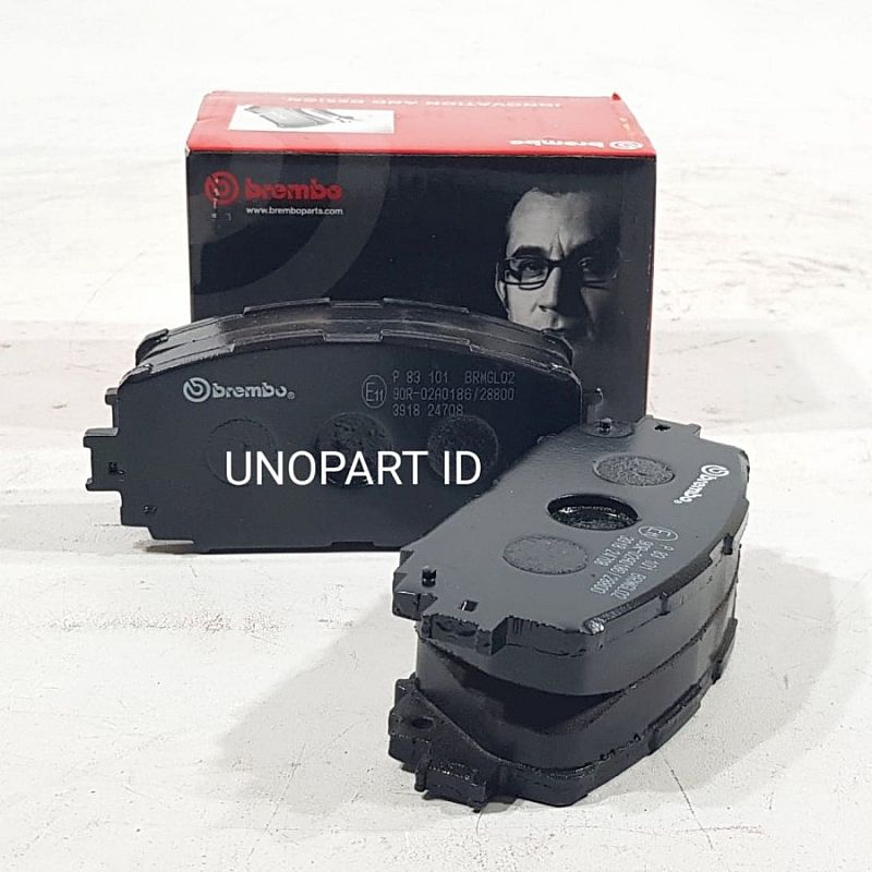 Brake Pad Kampas Rem Depan Brembo Toyota Yaris Tipe S & New Vios - foto 4