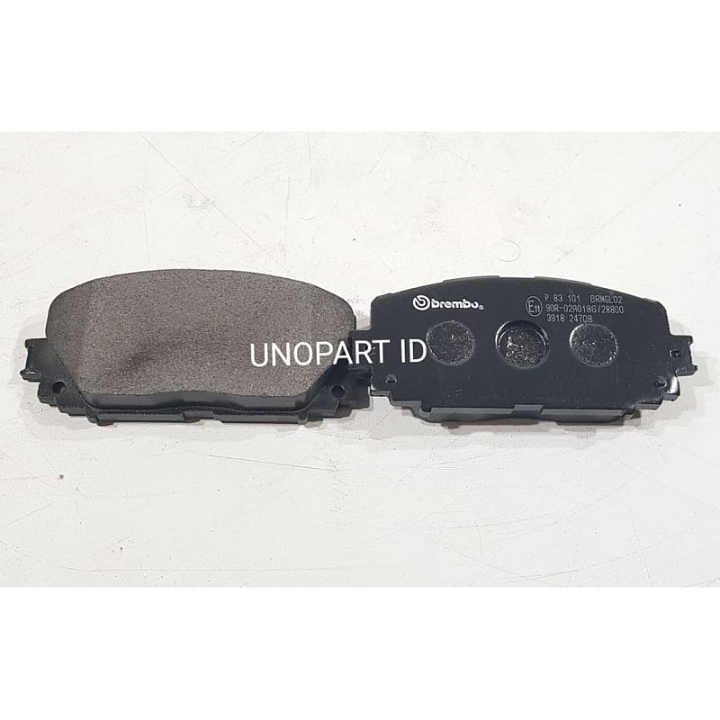 Brake Pad Kampas Rem Depan Brembo Toyota Yaris Tipe S & New Vios - foto 3