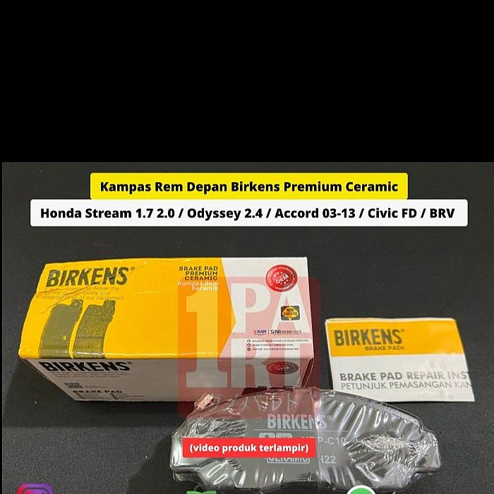 BRAKE PAD KAMPAS REM DEPAN HONDA ODYSSEY 2.4 2000-2005 CERAMIC - foto 5