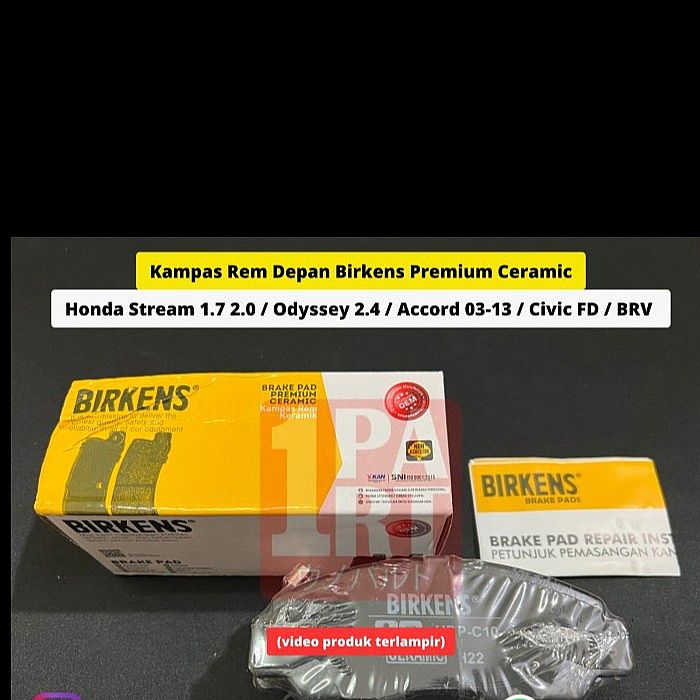 BRAKE PAD KAMPAS REM DEPAN HONDA ODYSSEY 2.4 2000-2005 CERAMIC - foto 4