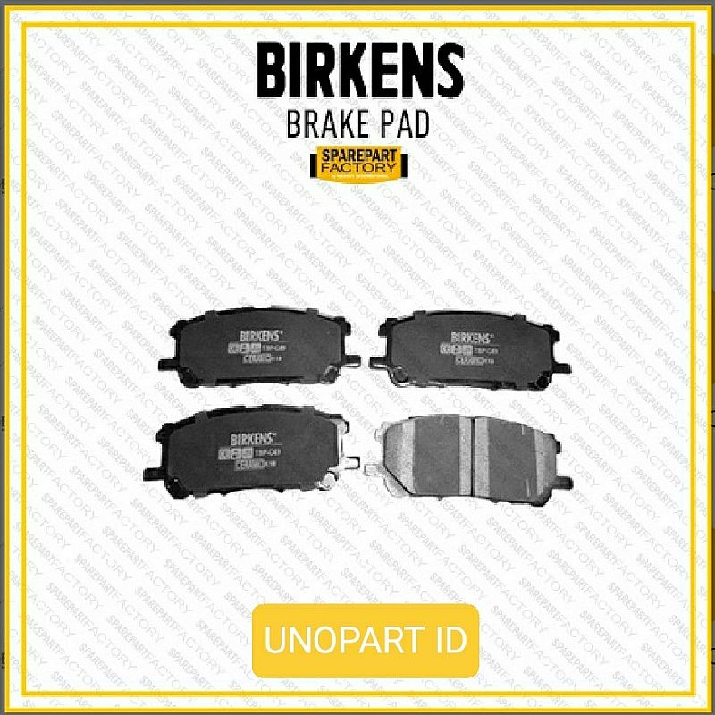 Brake Pad Kampas Rem Depan Lexus RX300 RX350 RX 300 350 03-12 SNI KAN - foto 4