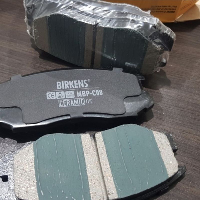 Brake Pad Kampas Rem Depan Mitsubishi Lancer CB CK EVO 3 EVO 4 1.5 1.6 LG41 LE41 Ceramic Birkens - foto 4