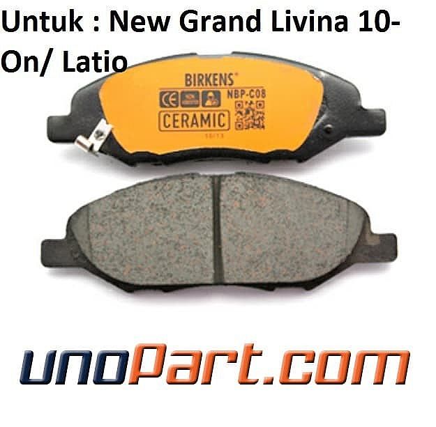Brake Pad Kampas Rem Depan Nissan Almera Ceramic - foto 2