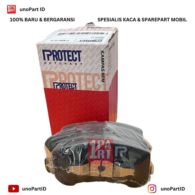 Brake Pad Kampas Rem Depan Protect Datsun Go 2014-2020 D1060-4LA0A - foto 4