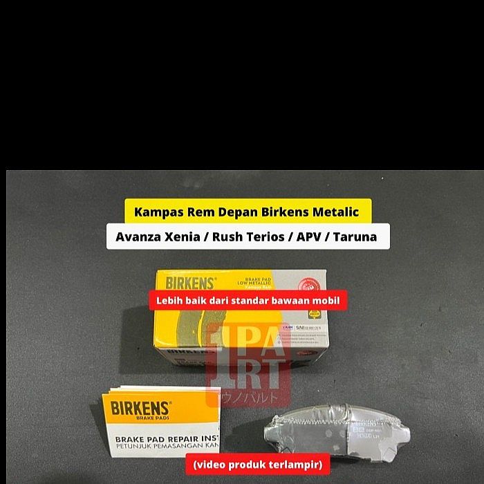 BRAKE PAD KAMPAS REM DEPAN SUZUKI MEGA CARRY 11- APV 04- - foto 3