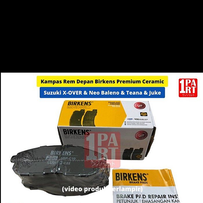 Brake Pad Kampas Rem Depan SX4 / Juke / Teana Old / Neo Baleno Ceramic - foto 3