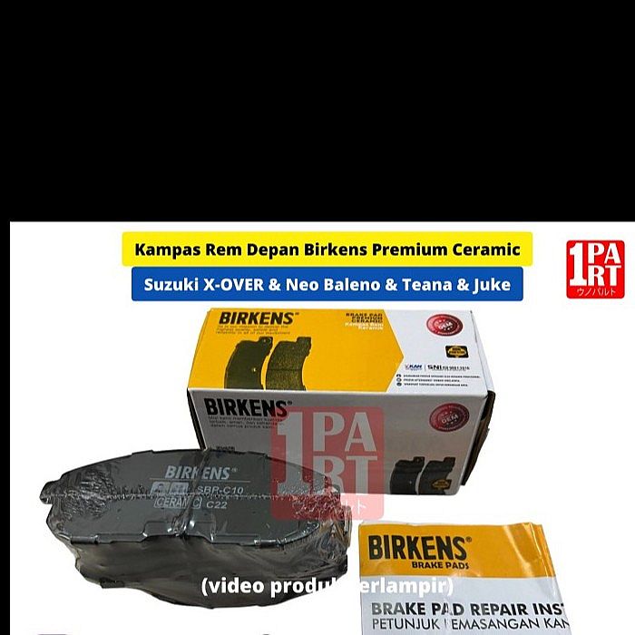 Brake Pad Kampas Rem Depan SX4 / Juke / Teana Old / Neo Baleno Ceramic - foto 2