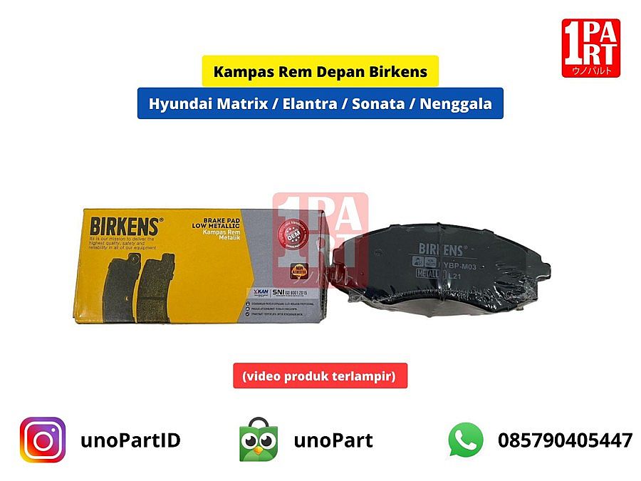 BRAKE PAD KAMPAS REM HYUNDAI NENGGALA METALIC - foto 4