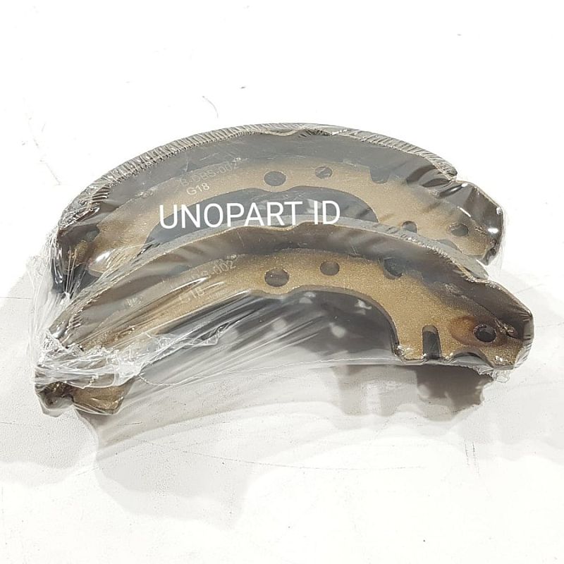 Brake Shoe Kampas Rem Belakang Tromol Birkens Daihatsu Ceria OEM No 47430-87219 - foto 2