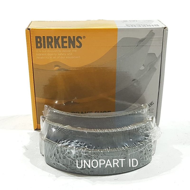 Brake Shoe Kampas Rem Belakang Tromol Birkens Mazda 2 & Ford Fiesta 100% Baru OEM No 8V512200AA 8V51-2200AA - foto 4