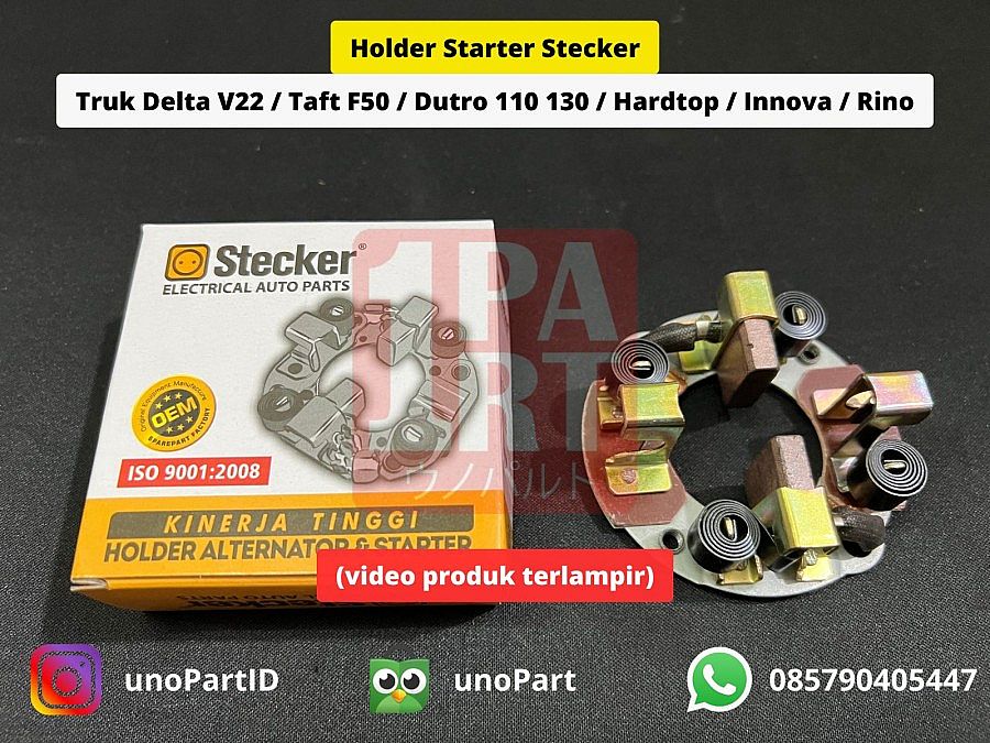 Brush holder Starter Rino 14 B/ Delta V 22/ Taft F50 (ND 2.5KW 12V) - foto 3