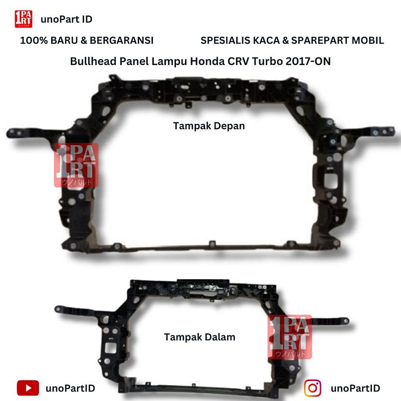 Bullhead / Panel Lampu Honda CRV Turbo 2017- Pasti Baru Anti Copotan - foto 3