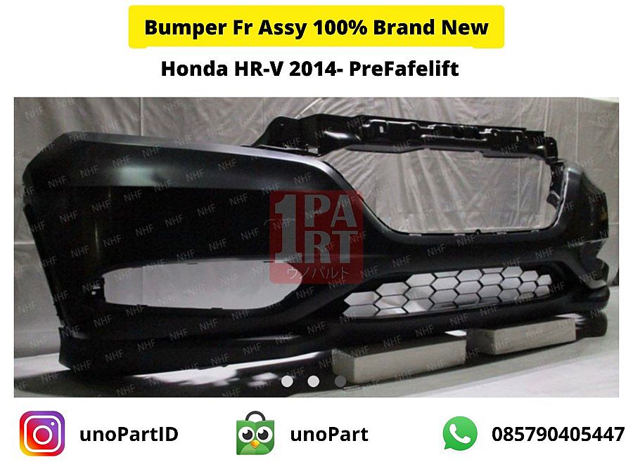 Bumper Assy Bemper Depan Honda HRV 2015- Pre Facelift by unoPart ID - foto 3