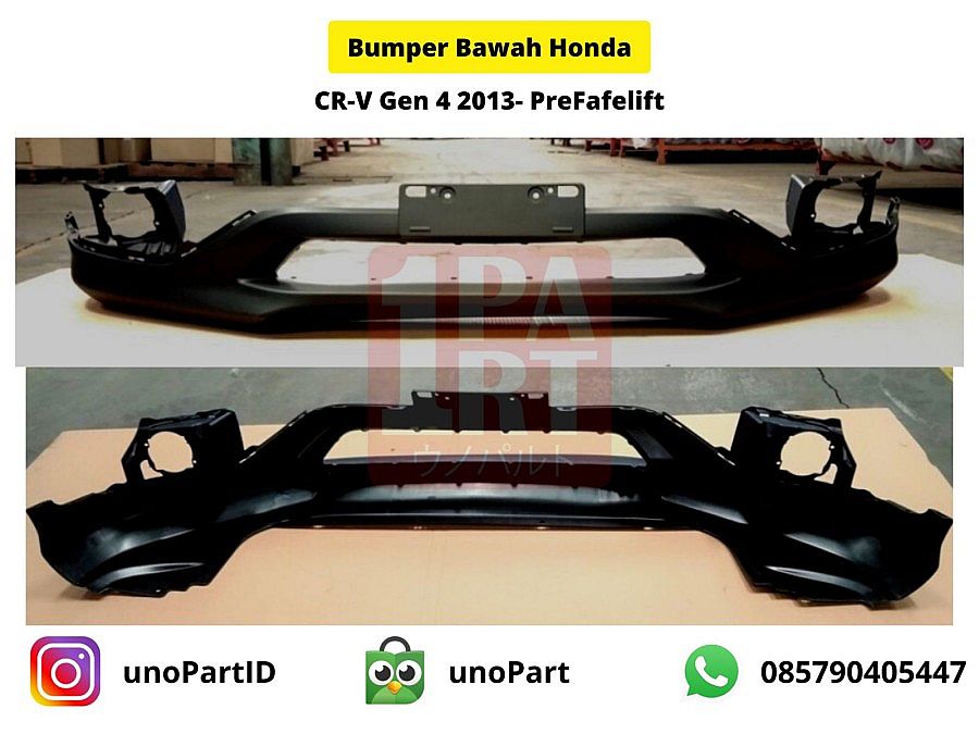 Bumper Bemper Depan Bawah Honda CRV CR-V Gen 4 2013-2017 OEM - foto 3