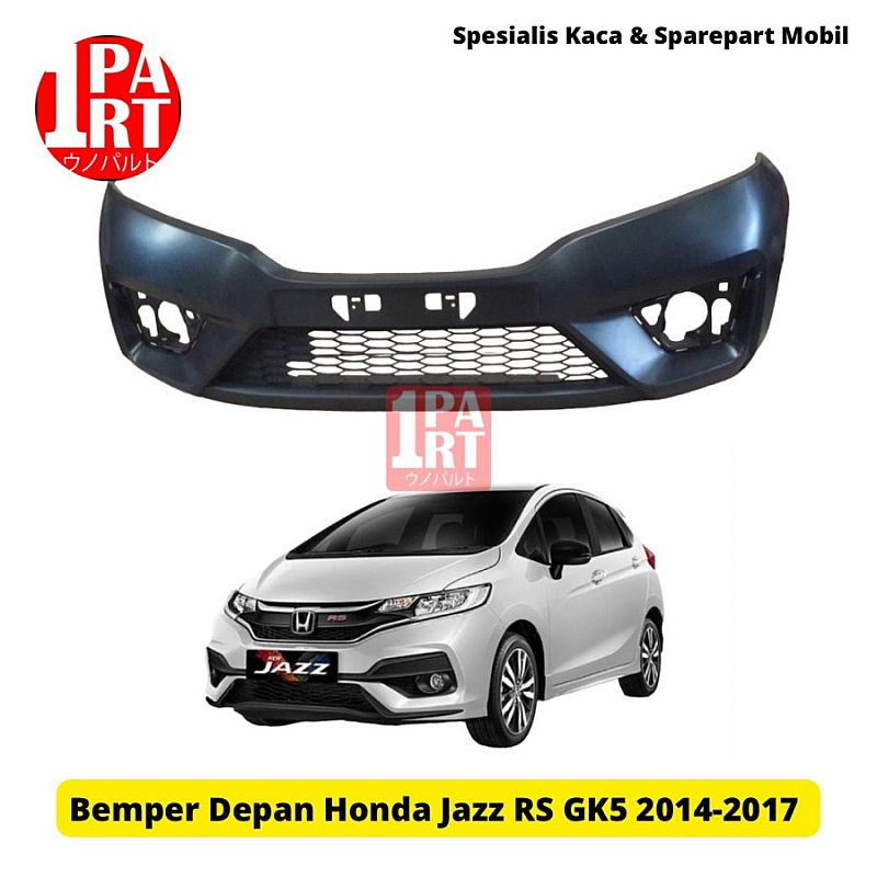 Bumper Bemper Depan Honda Jazz RS GK5 2014-2017 Baru by unoPart ID - foto 3
