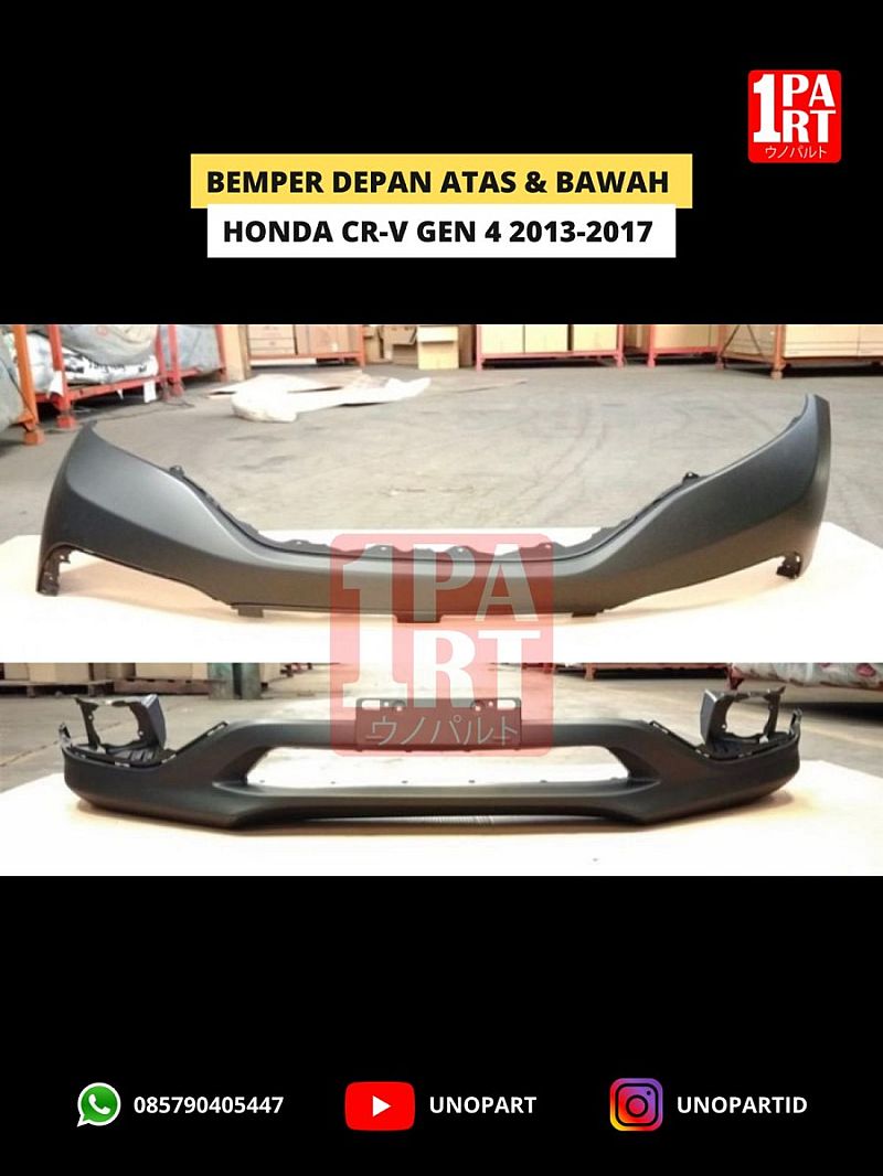 Bumper Bemper Depan Komplit Honda CRV CR-V Gen 4 2013-2017 OEM - foto 5