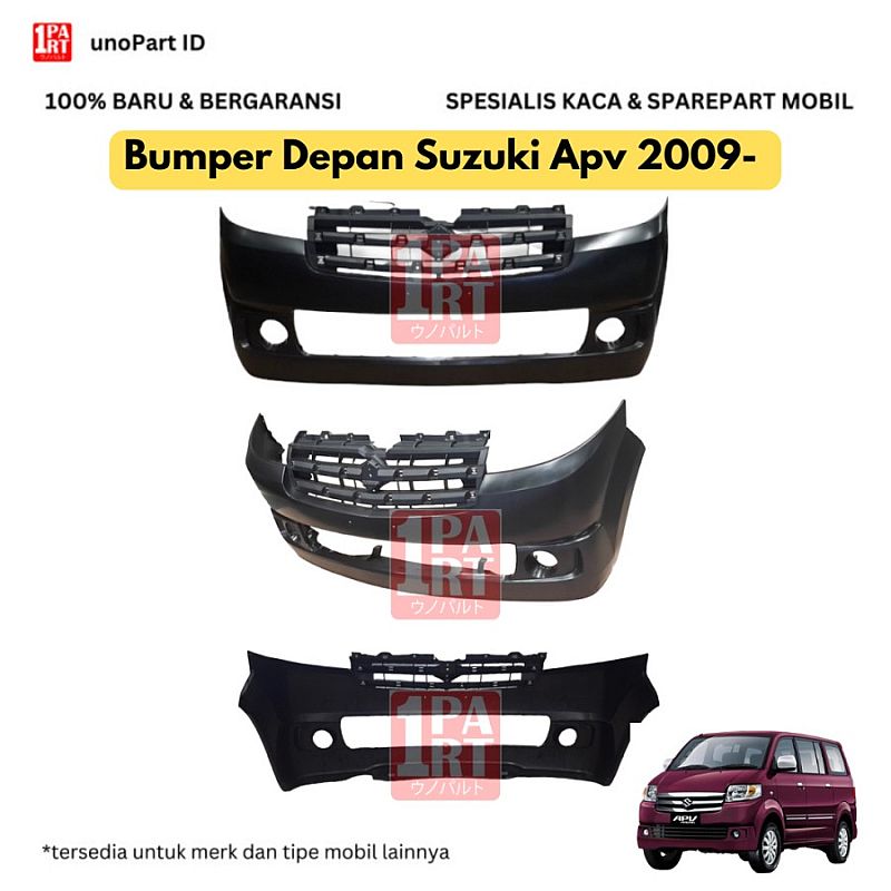 Bumper Bemper Depan Suzuki APV Arena 2009- Baru Cat Dasar Hitam - foto 4