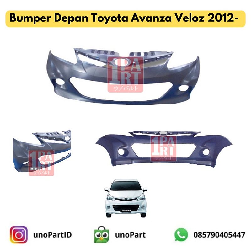 Bumper Bemper Depan Toyota Avanza Veloz 2012-Ke Atas - foto 5
