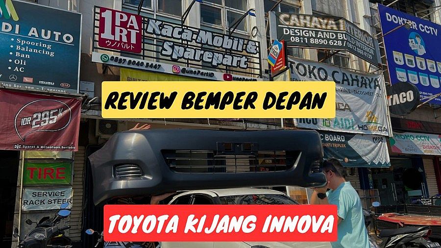 Bumper Bemper Depan Toyota Kijang Innova 2008-2010 Baru Pasti PNP - foto 2