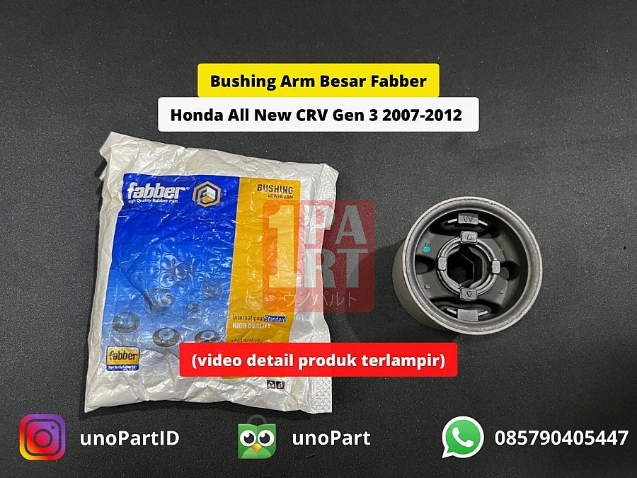 Bush Bushing Arm Besar Honda All New Crv 07-16 51391-SWA-E02 SNI KAN - foto 4