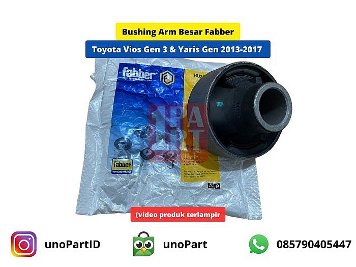 Bush Bushing Arm Besar Toyota Etios 2010-UP / Sienta 2016-UP SNI KAN - foto 5
