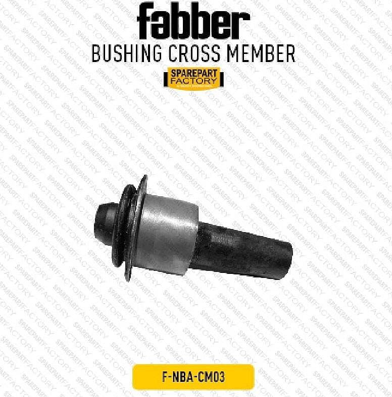 Bush Bushing Cross Member Belakang Fabber Nissan Xtrail T31 T32 2008-ON Model Pendek Part No 54467-JR/JD by unoPart ID Toko Sparepart Mobil Murah - foto 9
