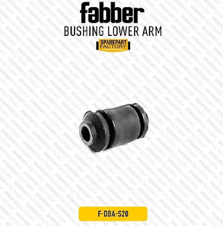 Bushing Bush Karet Sayap Kapak Lower Arm Kecil Fabber Daihatsu Granmax Grandmax Gran Grand Max / Luxio SNI KAN OEM 48654-BZ080 - foto 3