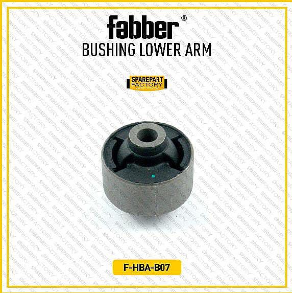 Bushing Karet Lower Arm Bawah Besar  Fabber Honda CRV CR-V Gen2 RD2 02-06 / Stream 00-06 / Civic ES VTi VTiS Century S5A 00-05 SNI KAN OEM  51391-S7A-801 51391S7A801by Unopart ID - foto 5