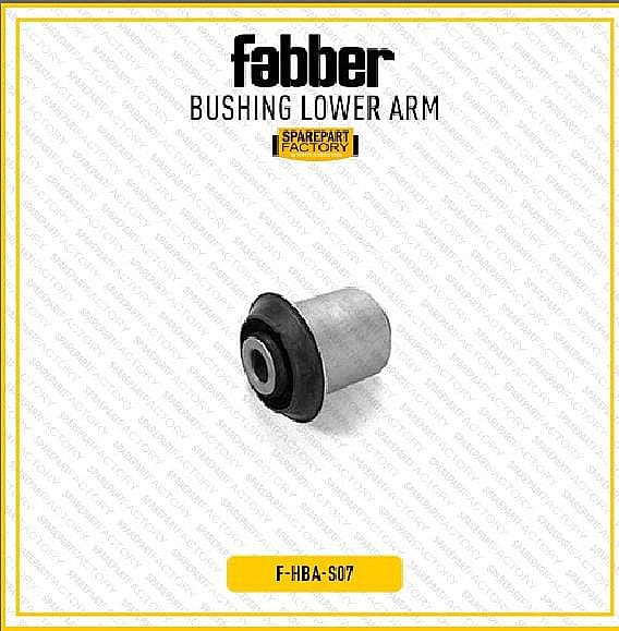 Bushing Karet Lower Arm Bawah Kecil Fabber Honda CRV CR-V Gen2 RD2 02-06 / Stream 00-06 / Civic ES VTi VTiS Century S5A 00-05 SNI KAN OEM nomor part by Unopart ID - foto 2