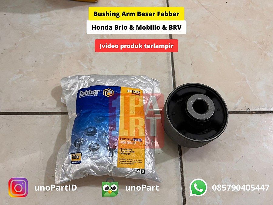 Bushing Lower Arm Besar Fabber Honda Brio Mobilio BRV SNI - foto 5