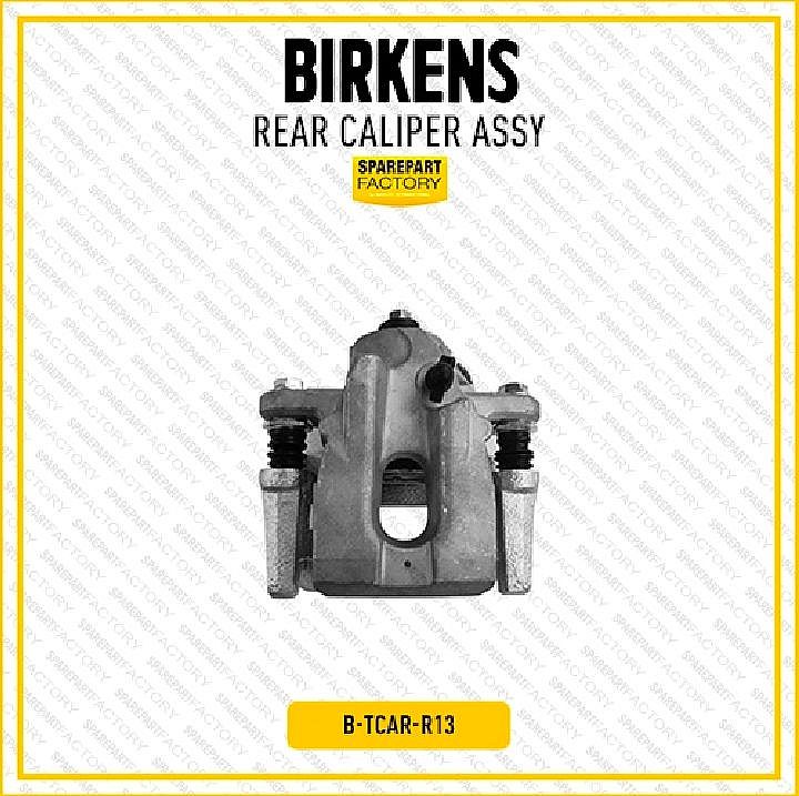 Caliper Head Assy Komplit Rumah Kaliper Bracket Kampas Rem Cakram Belakang Birkens Toyota Vios Yaris 2013-Ke Atas Kiri atau Kanan SNI KAN OEM 47850-52200 4785052200 47830-52200 4783052200 - foto 2