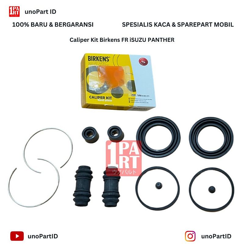 Caliper Seal Sil Kit Karet Rem Kaliper Birkens Isuzu Panther OEM 8-94461250-0 - foto 2