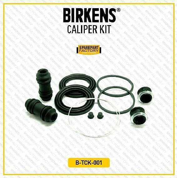 Caliper Seal Sil Kit Karet Rem Kaliper Birkens Toyota Kijang Super Grand Kotak Kapsul EFI Injeksi Karbu Karburator 5K 7K 1996-2004 04479-28010 - foto 4